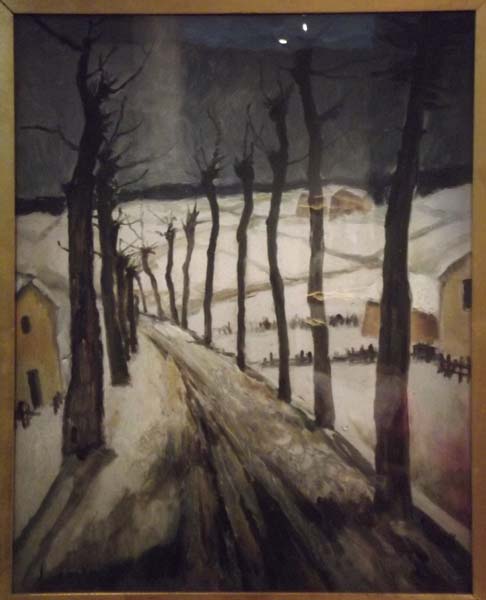 Pejza zimowy - Jan Rubczak (ok 1928)